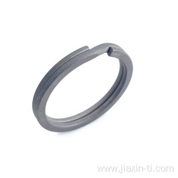 Titanium Key Rings Split Flat Rings